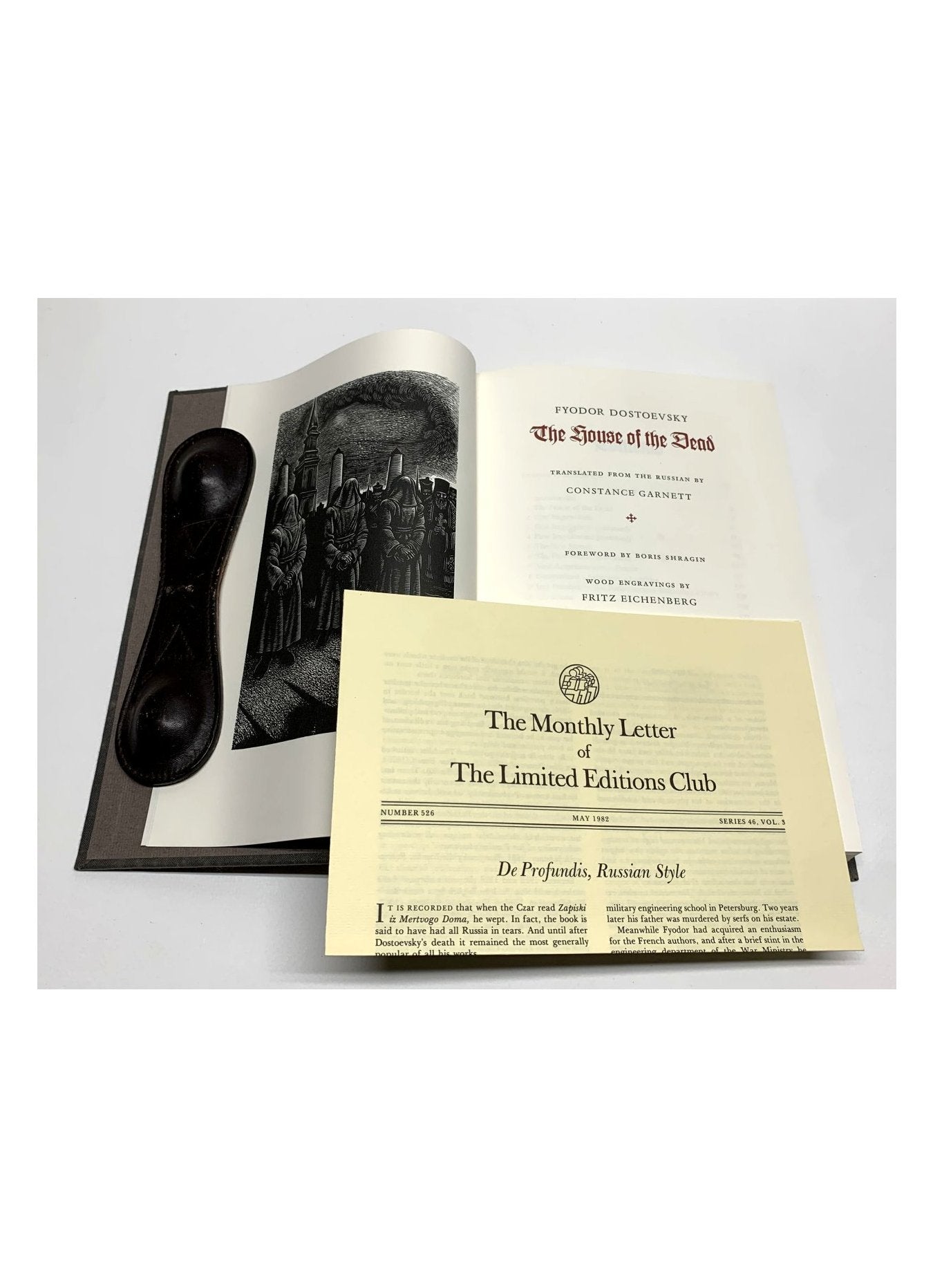 Fyodor Dostoevsky - The House of The Dead - Signed - Limited Editions Club 1982