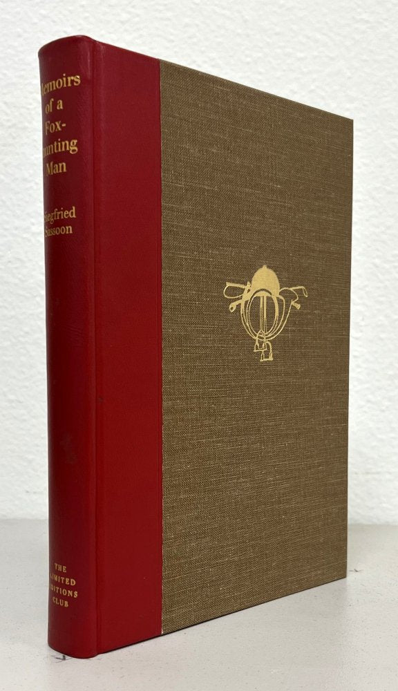 25% Off Summer Sale!!  Siegfried Sassoon  - Memoirs of a Fox Hunting Man - Signed & Numbered 1977 - Limited Edition Club