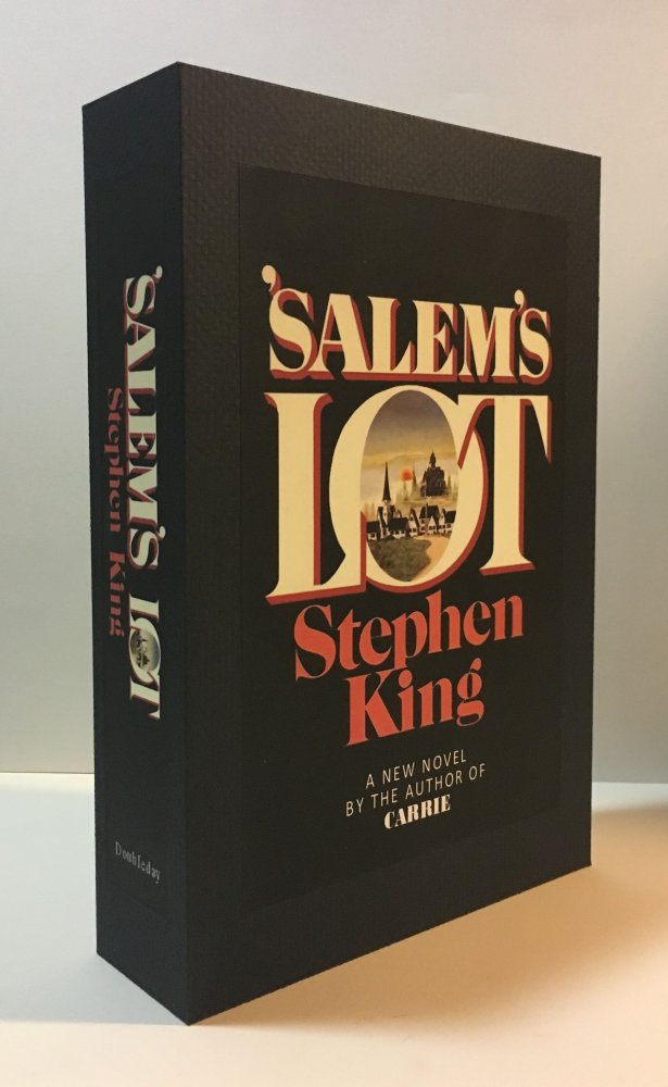 CUSTOM SLIPCASE for Stephen King - Salem's Lot - 1st Edition / 1st Printing Rear Panel