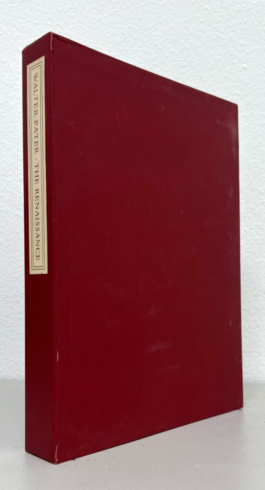 25% Off Summer Sale!!  Walter Pater - The Renaissance - Signed & Numbered  1976 - Limited Edition Club