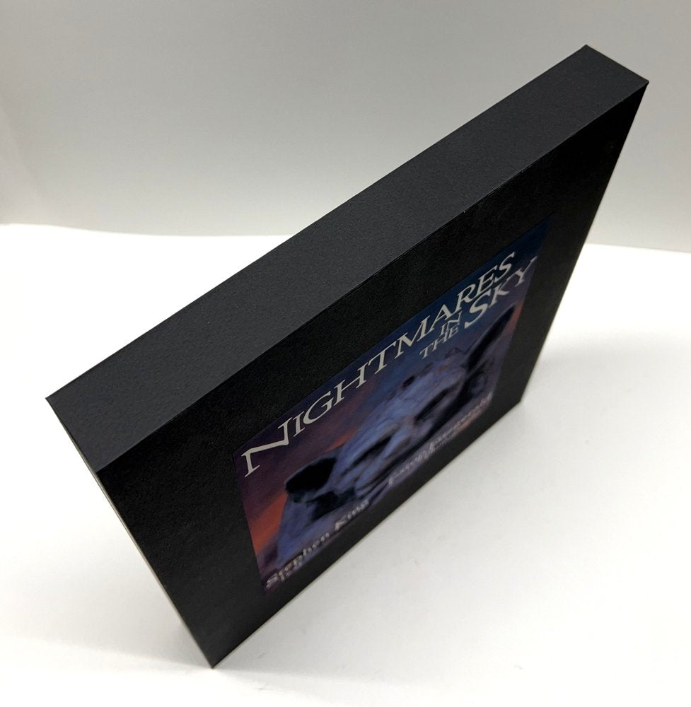 25% Off Summer Sale!! *SIGNED* Stephen King - Nightmares in the Sky - 1st Edition / 1st Printing - Custom Slipcase
