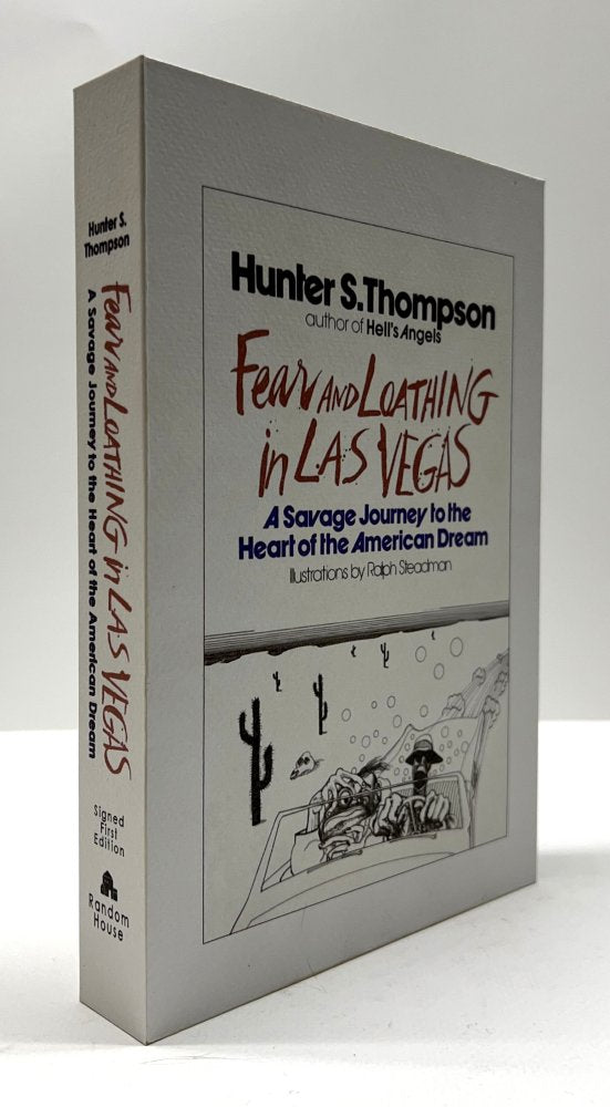 *SIGNED* Hunter S. Thompson - Fear and Loathing in Las Vegas - 1st Edition / 1st Printing Custom Slipcase