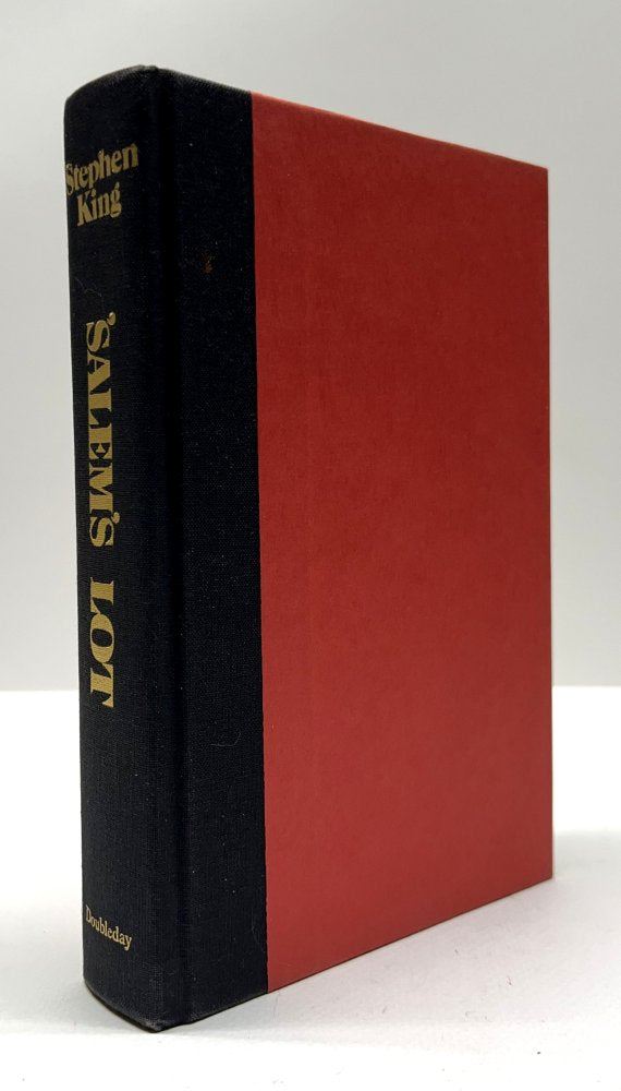 *SIGNED* Stephen King - Salem's Lot - 1st Edition / 13th Printing - Custom Rear Panel Slipcase