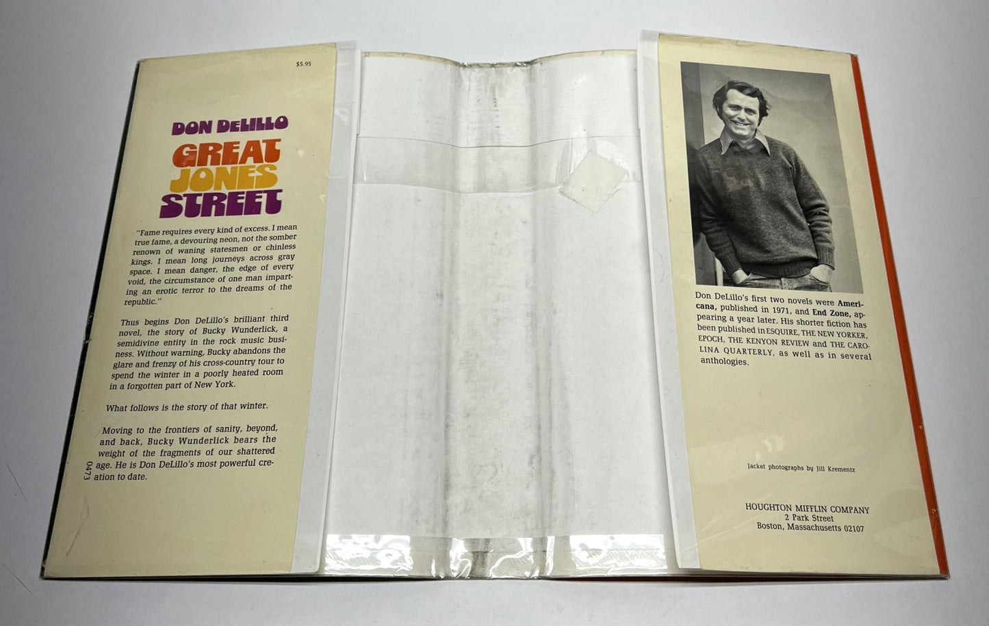Signed - Don DeLillo - Great Jones Street - Slipcased First Edition