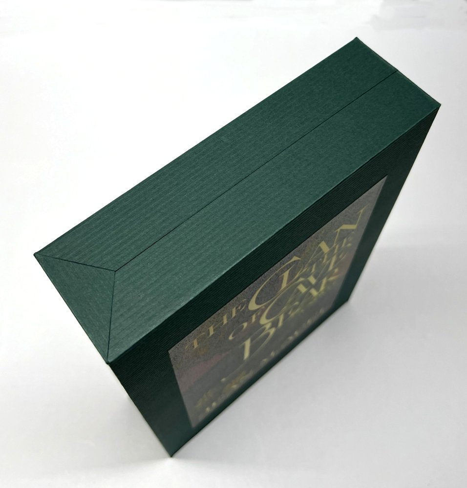 CUSTOM SLIPCASE for Jean M. Auel - CLAN OF THE CAVE BEAR - 1st Edition / 1st Printing