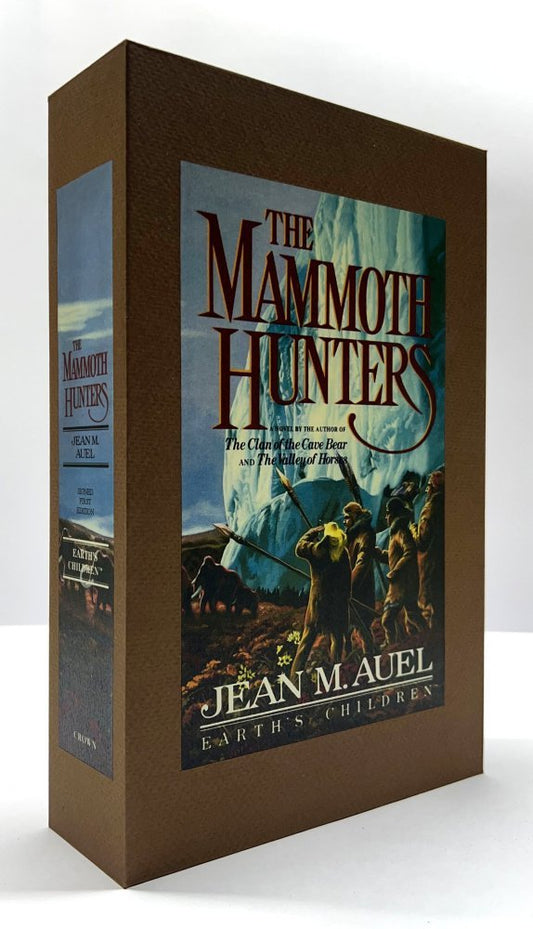 CUSTOM SLIPCASE for Jean M. Auel - THE MAMMOTH HUNTERS - 1st Edition / 1st Printing
