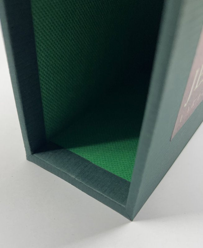 CUSTOM SLIPCASE for Jean M. Auel - THE LAND OF PAINTED CAVES - 1st Edition / 1st Printing