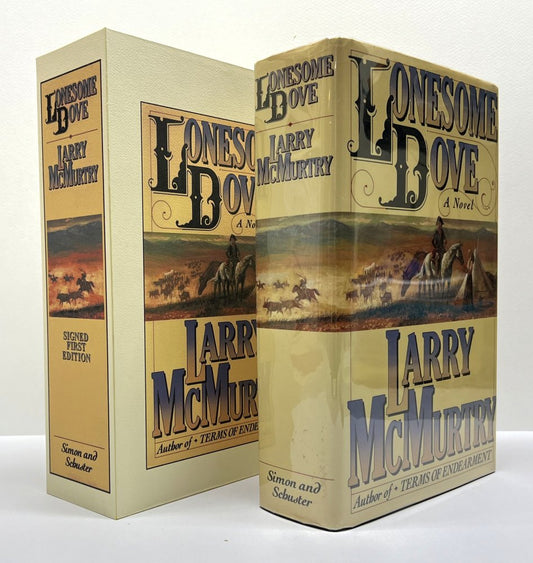 - Signed Copy - Lonesome Dove - Larry McMurtry - True 1st / 1st Printing