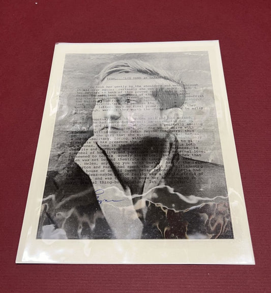 Autographed Typescript - William Styron - LIE DOWN IN DARKNESS - Pulitzer Prize Winner