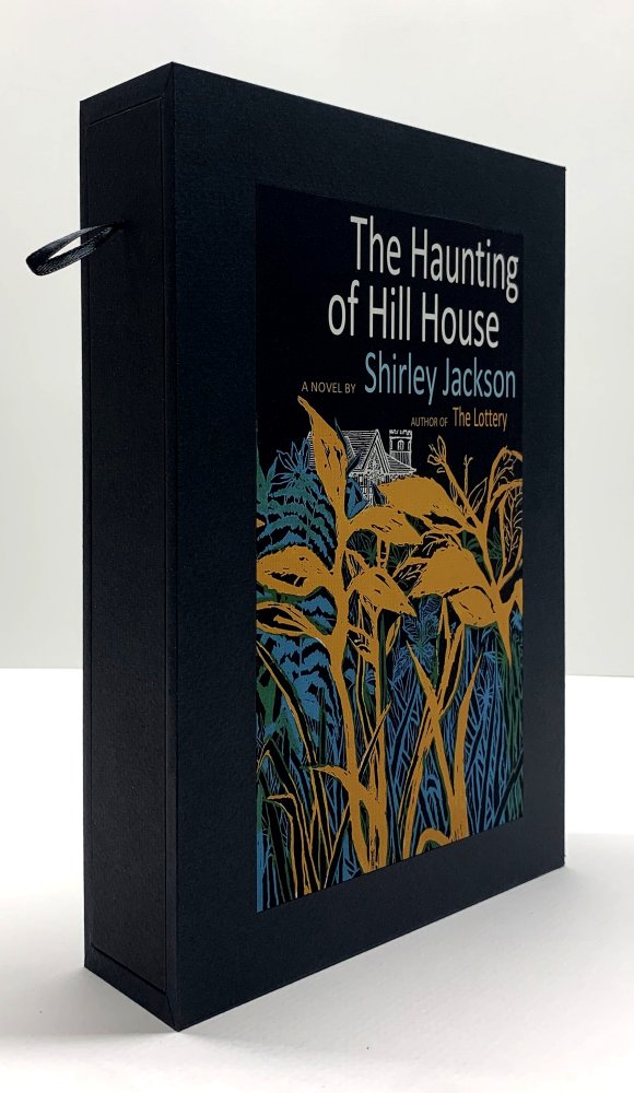 CUSTOM SLIPCASE for Shirley Jackson - THE HAUNTING OF HILL HOUSE - 1st / 1st (Rear Panel)