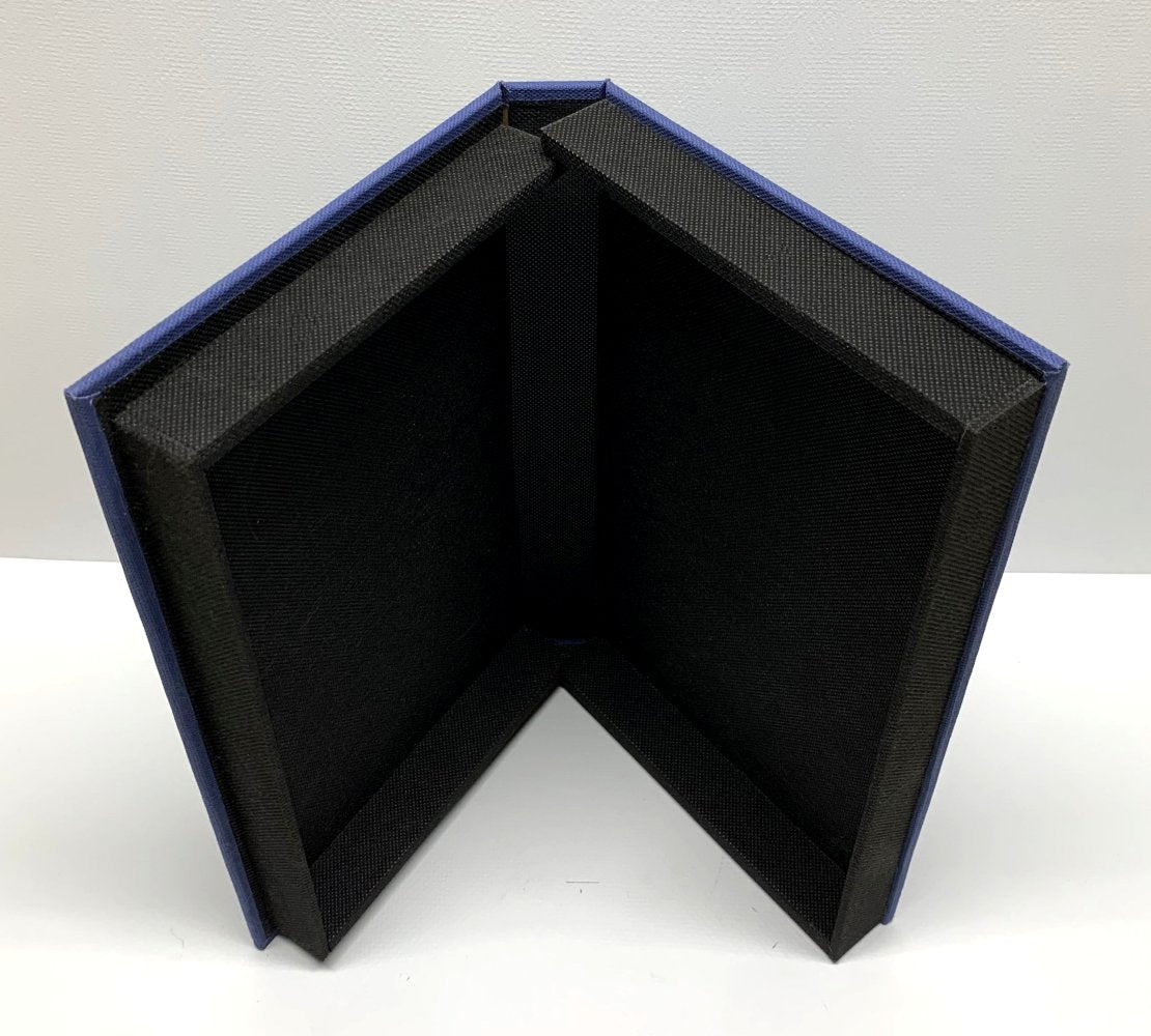 CUSTOM CLAMSHELL SLIPCASE for Stephen King - Six Stories - 1100 Softcover Limited Edition (Blue)