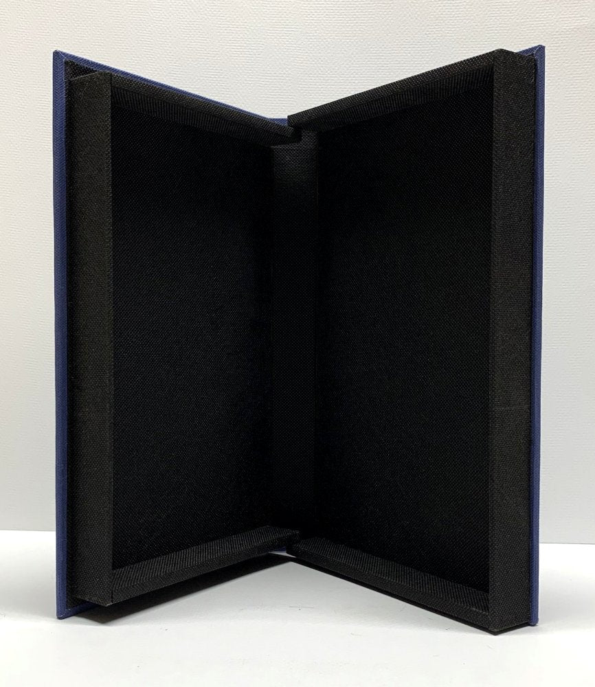 CUSTOM CLAMSHELL SLIPCASE for Stephen King - Six Stories - 1100 Softcover Limited Edition (Blue)