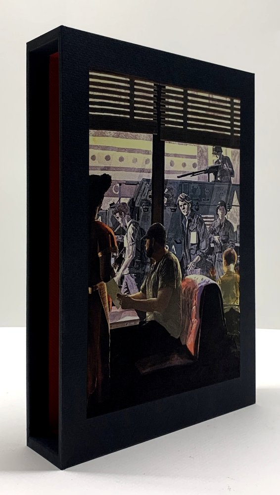 CUSTOM SLIPCASE for - Stephen King - THE LONG WALK - Centipede Press Trade Edition