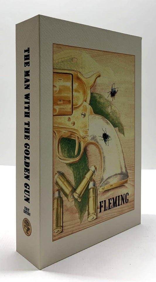 CUSTOM SLIPCASE for Ian Fleming - THE MAN WITH THE GOLDEN GUN - UK 1st Edition / 1st Printing