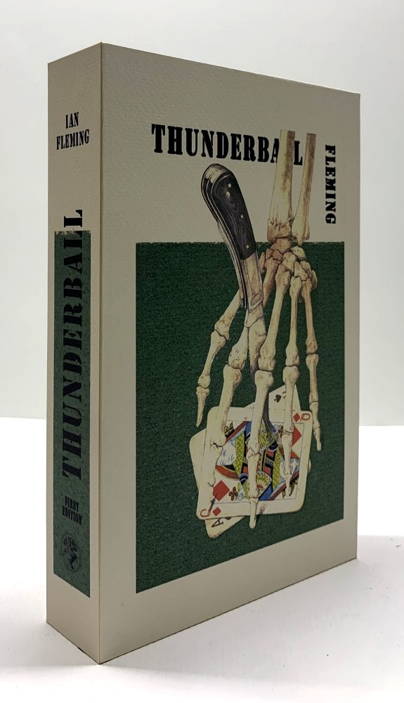 CUSTOM SLIPCASE for Ian Fleming - THUNDERBALL - UK 1st Edition / 1st Printing