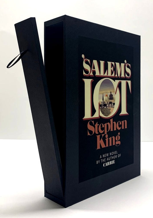 CUSTOM SLIPCASE for Stephen King - Salem's Lot - 1st Edition / 1st Printing Rear Panel