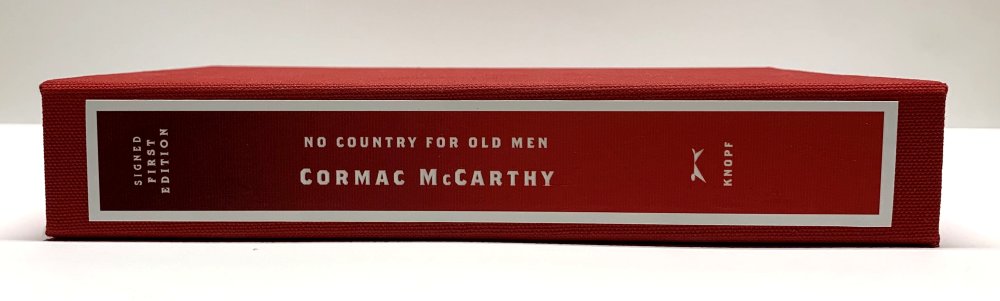 Cormac McCarthy - No Country For Old Men - Signed 1st Edition