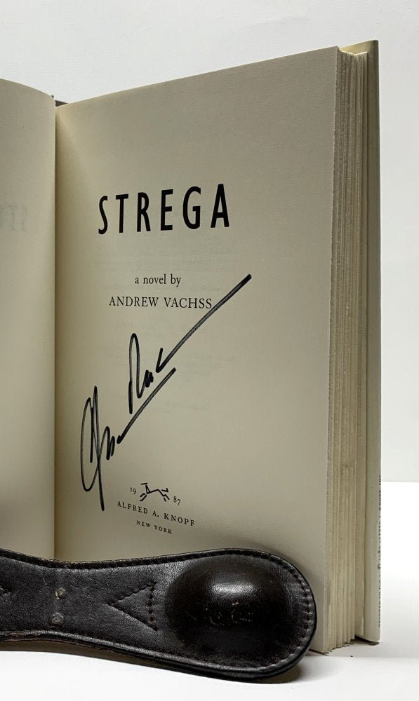 Andrew Vachss, -Strega - Signed -  1st Edition / 1st Printing