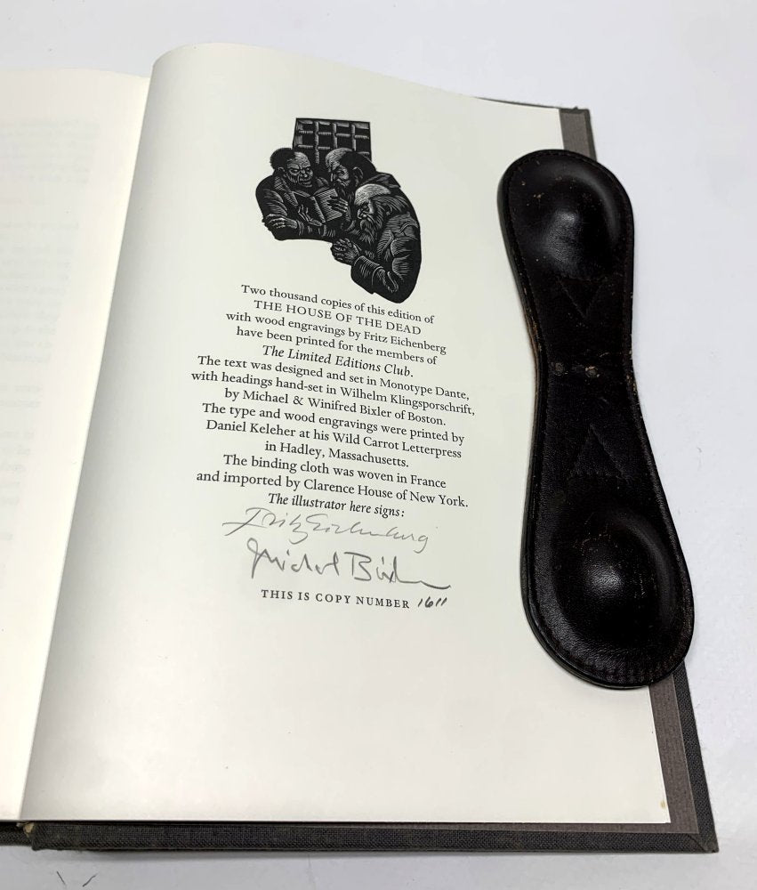 Fyodor Dostoevsky - The House of The Dead - Signed - Limited Editions Club 1982