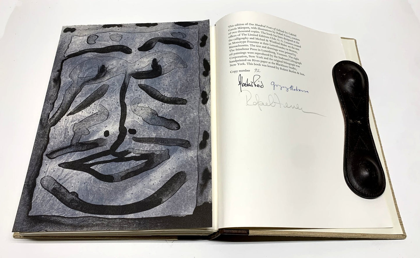 Gabriel Garcia Marquez - One Hundred Years Of Solitude - Signed - Limited Editions Club 1985