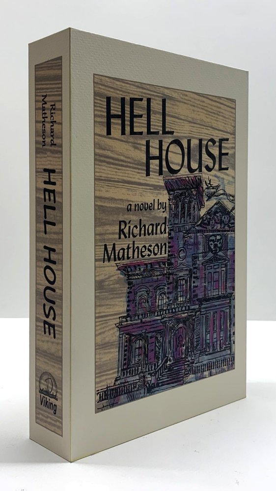 CUSTOM SLIPCASE for - Richard Matheson - HELL HOUSE - 1st Edition / 1st Printing