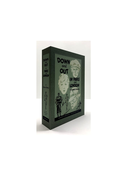 CUSTOM SLIPCASE for George Orwell - Down & Out In Paris & London - UK 1st Edition / 1st Printing