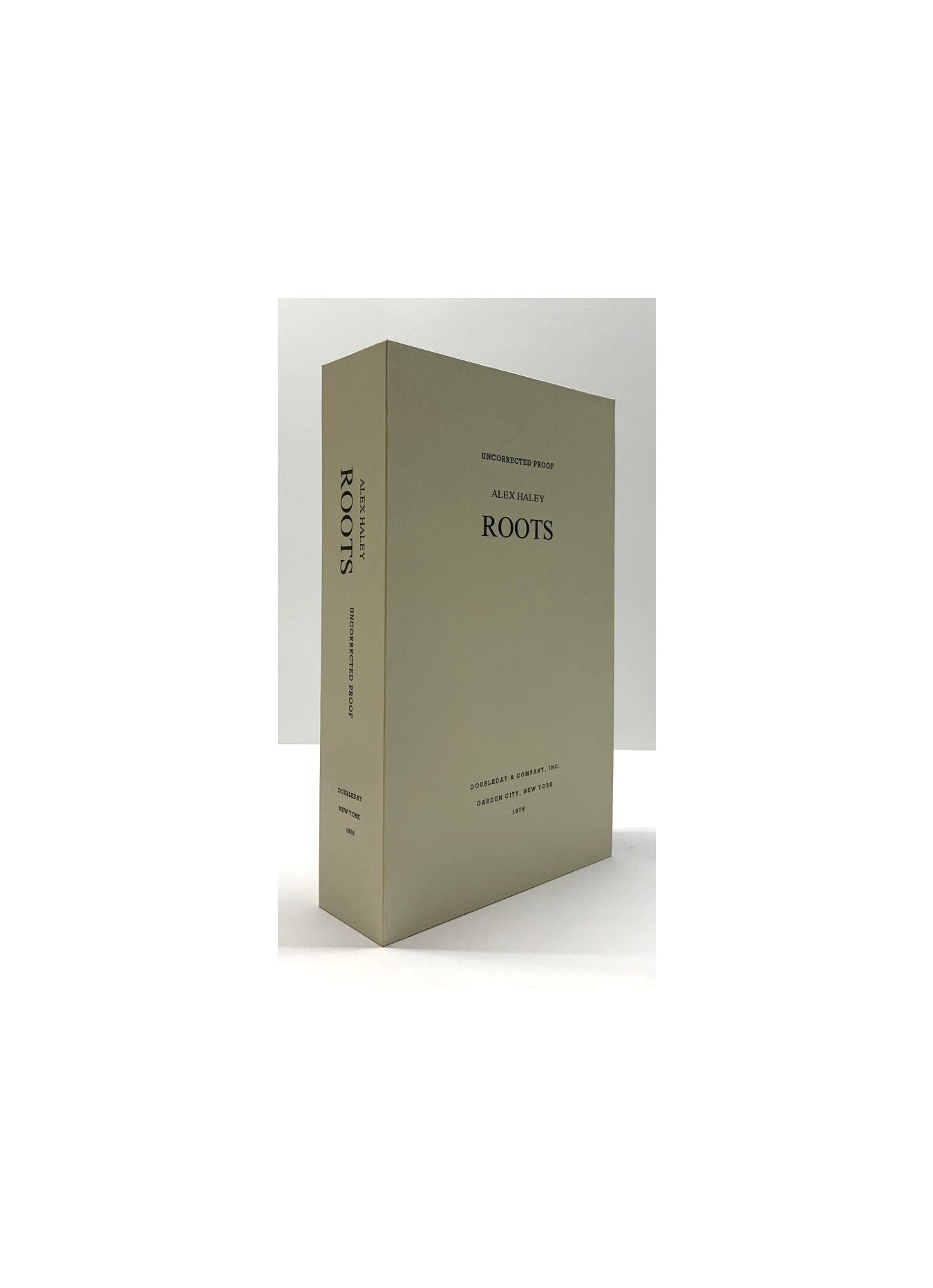 CUSTOM SLIPCASE for Alex Haley - ROOTS - Uncorrected Proof