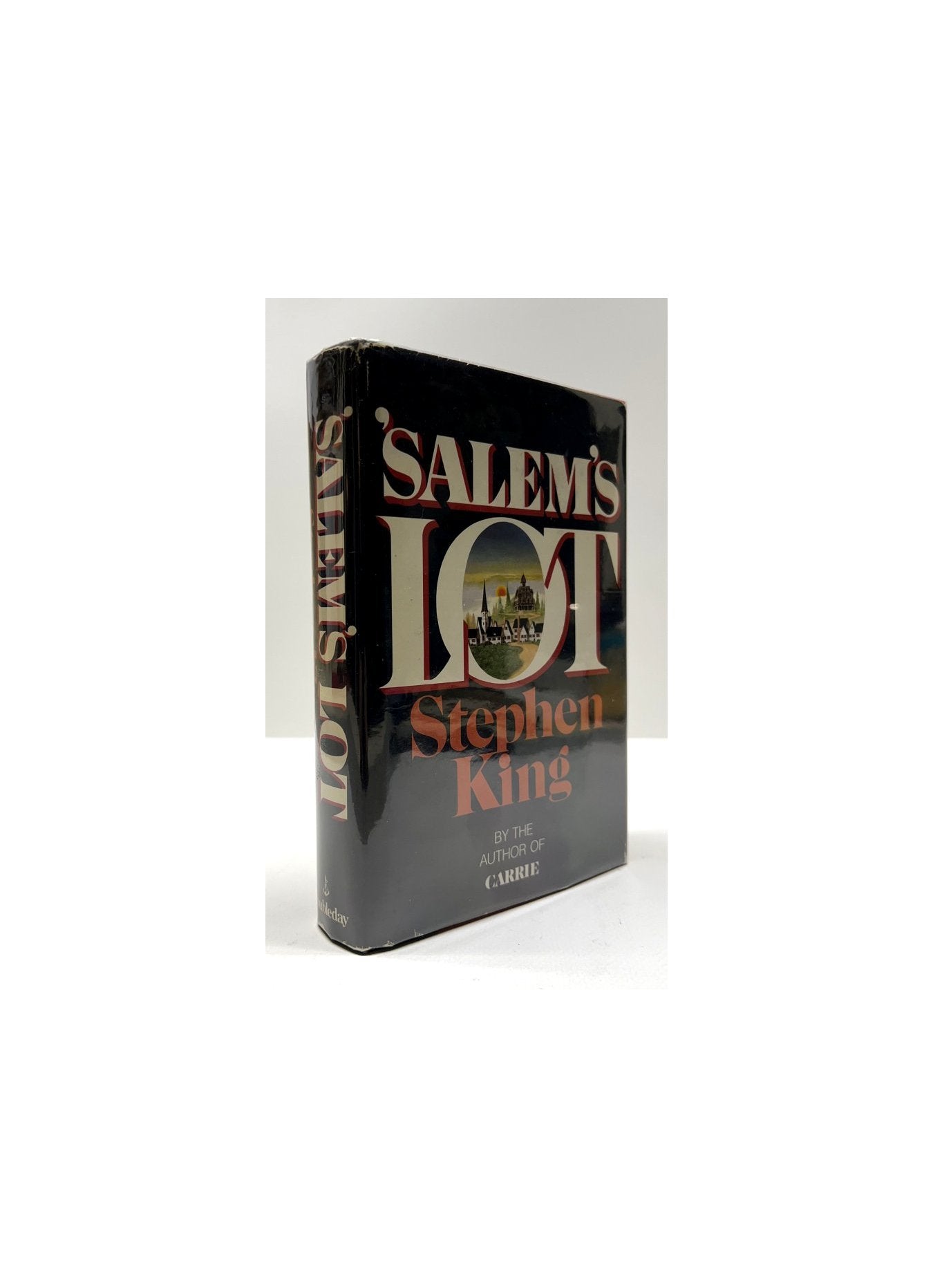 *SIGNED* Stephen King - Salem's Lot - 1st Edition / 13th Printing - Custom Rear Panel Slipcase