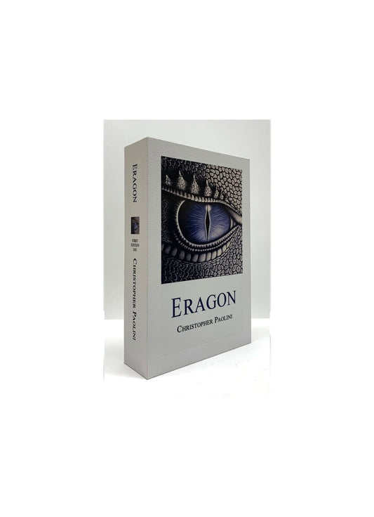 CUSTOM SLIPCASE for Christopher Paolini - Eragon -  True 1st Edition / 1st Printing Rear Panel