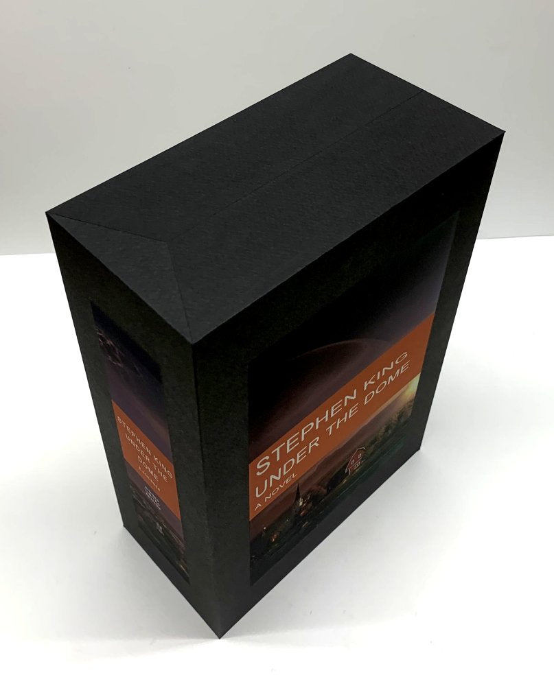 CUSTOM SLIPCASE for Stephen King - Under The Dome - 1500 Signed Copies REAR PANEL - W/ Room For Collector Card Pack