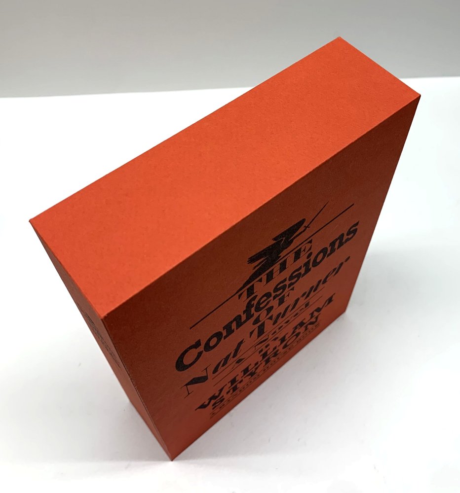 CUSTOM SLIPCASE for - William Styron - THE CONFESSIONS OF NAT TURNER - Taiwanese Pirate Edition