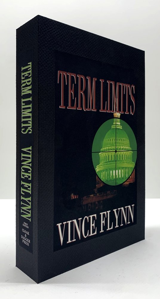 CUSTOM SLIPCASE for Vince Flynn - Term Limits - 1st Printing / 1st Printing