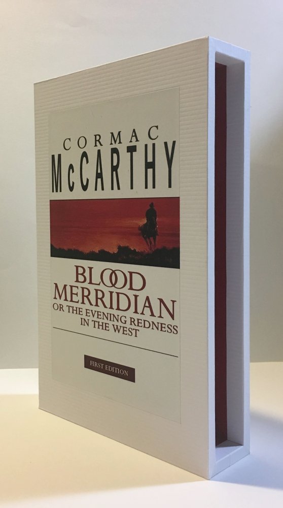 CUSTOM SLIPCASE for Cormac McCarthy - BLOOD MERIDIAN - UK Issue 1st / 1st