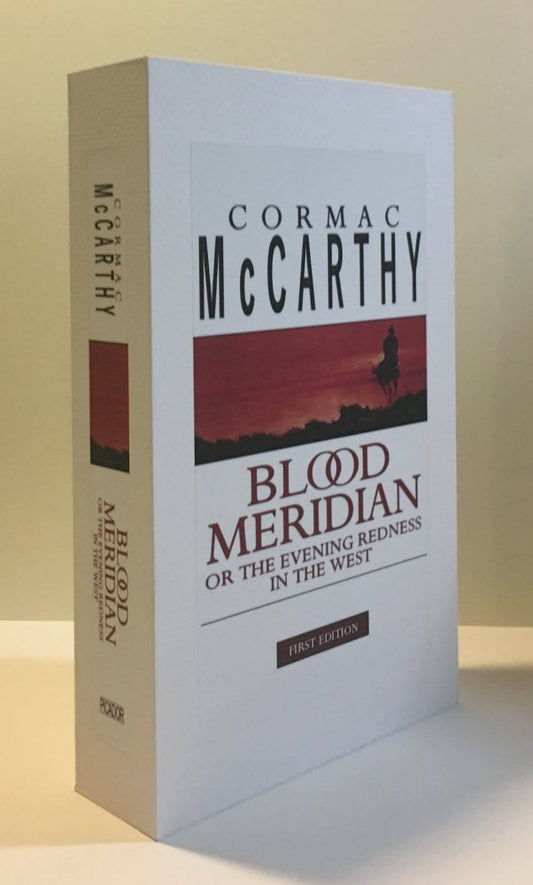 CUSTOM SLIPCASE for Cormac McCarthy - BLOOD MERIDIAN - UK Issue 1st / 1st