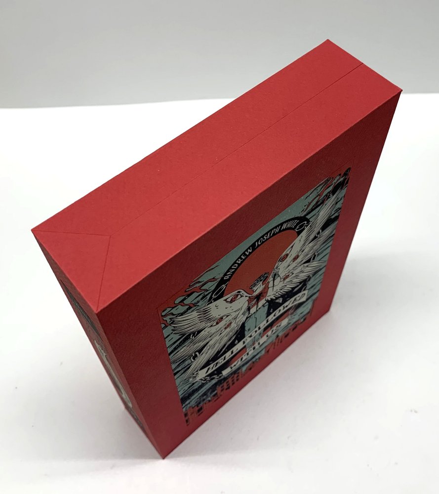 CUSTOM SLIPCASE for - Andrew Joseph White - HELL FOLLOWED WITH US - 1st Edition / 1st Printing