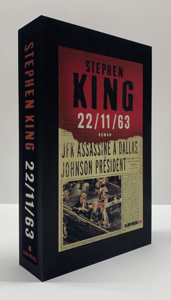 CUSTOM SLIPCASE for - Stephen King - 11/22/63 - 1st / 1st - French Edition
