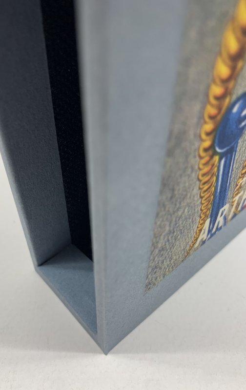 CUSTOM SLIPCASE for - Arthur C. Clarke - AGAINST THE FALL OF NIGHT - 1st Edition / 1st Printing (Blue)