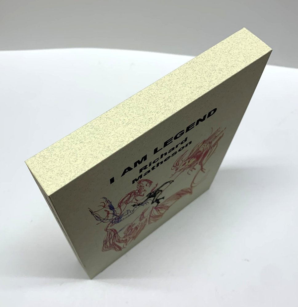 CUSTOM SLIPCASE for - Richard Matheson - I AM LEGEND - 1st Edition / 1st Printing (Rear Panel)