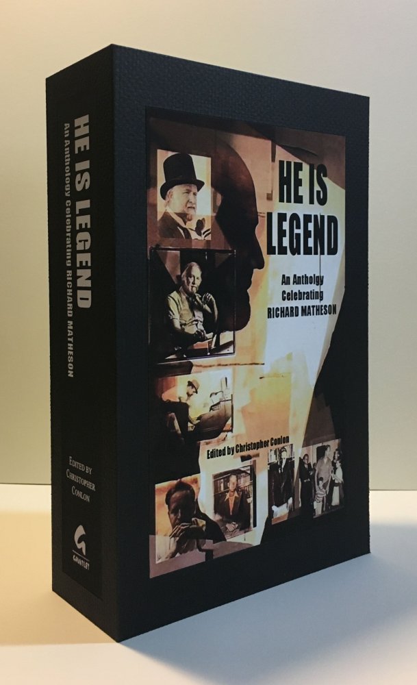 CUSTOM SLIPCASE for - Christopher Conlon (Matheson) - HE IS LEGEND - 1st Edition / 1st Printing