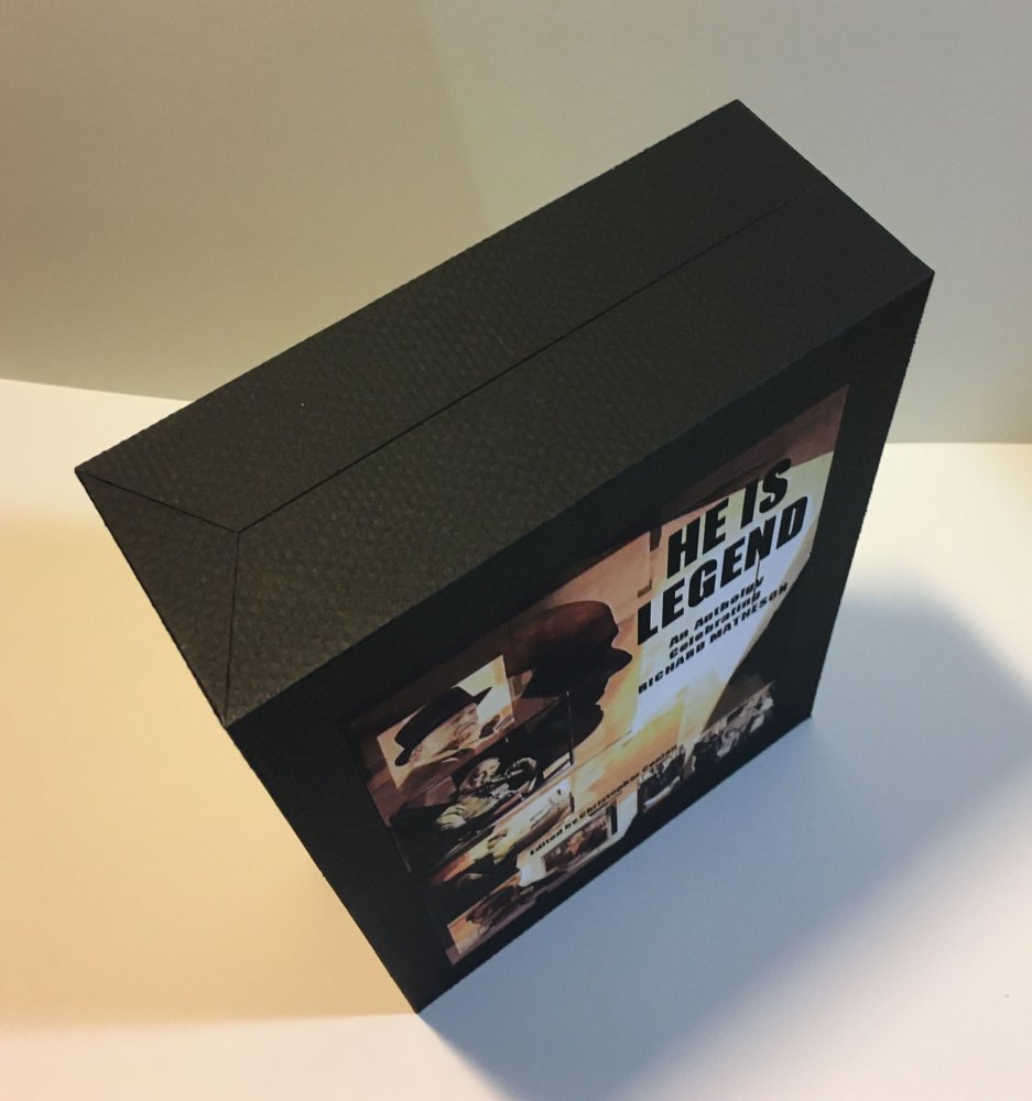 CUSTOM SLIPCASE for - Christopher Conlon (Matheson) - HE IS LEGEND - 1st Edition / 1st Printing