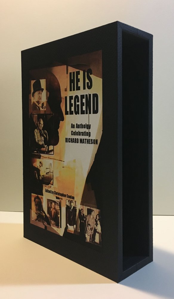 CUSTOM SLIPCASE for - Christopher Conlon (Matheson) - HE IS LEGEND - 1st Edition / 1st Printing