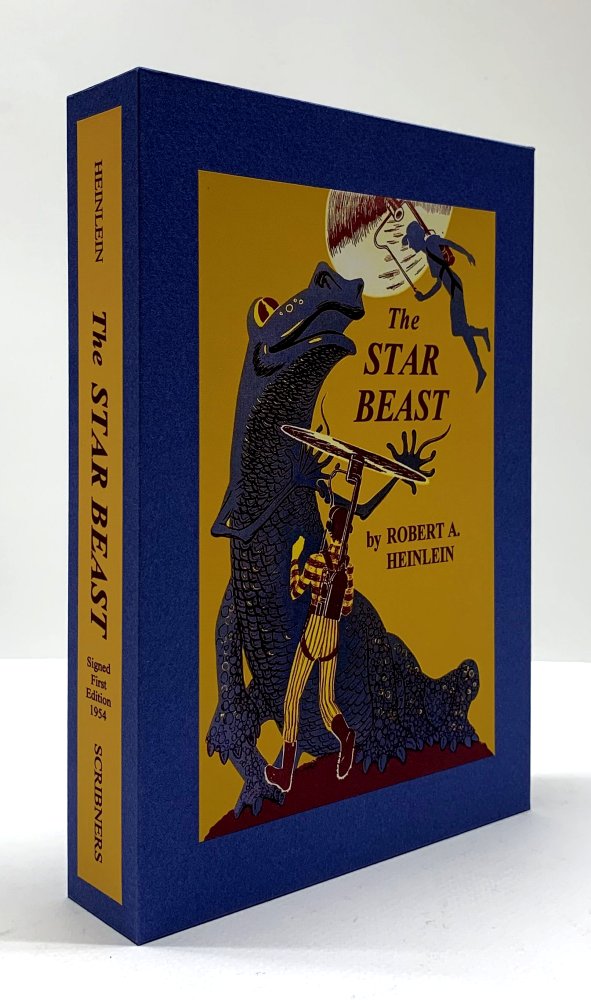 CUSTOM SLIPCASE for - Robert A. Heinlein - THE STAR BEAST - 1st Edition / 1st Printing