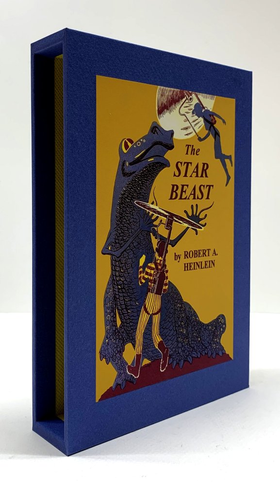 CUSTOM SLIPCASE for - Robert A. Heinlein - THE STAR BEAST - 1st Edition / 1st Printing