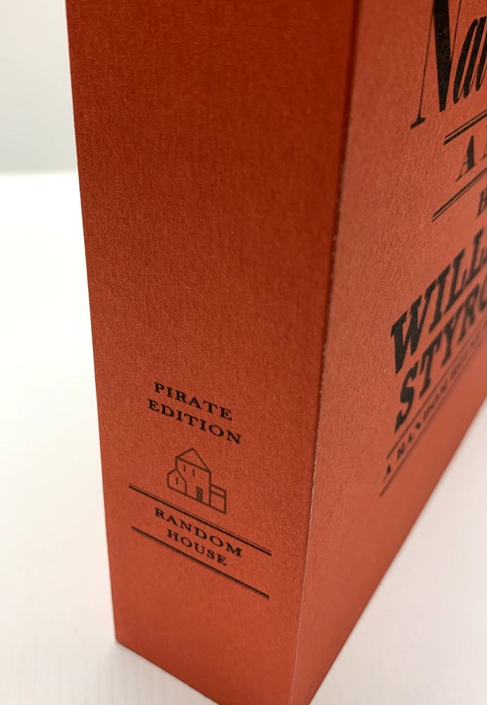 CUSTOM SLIPCASE for - William Styron - THE CONFESSIONS OF NAT TURNER - Taiwanese Pirate Edition