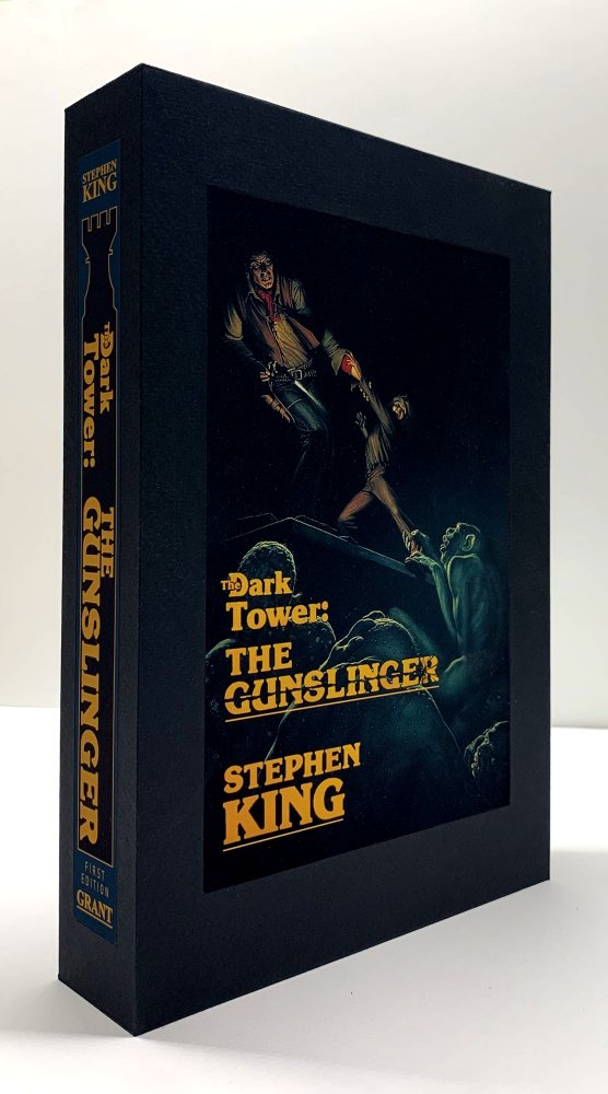 CUSTOM SLIPCASE for Stephen King - The Gunslinger - 1st Edition / 1st Printing (Rear Panel & Jacket Art)