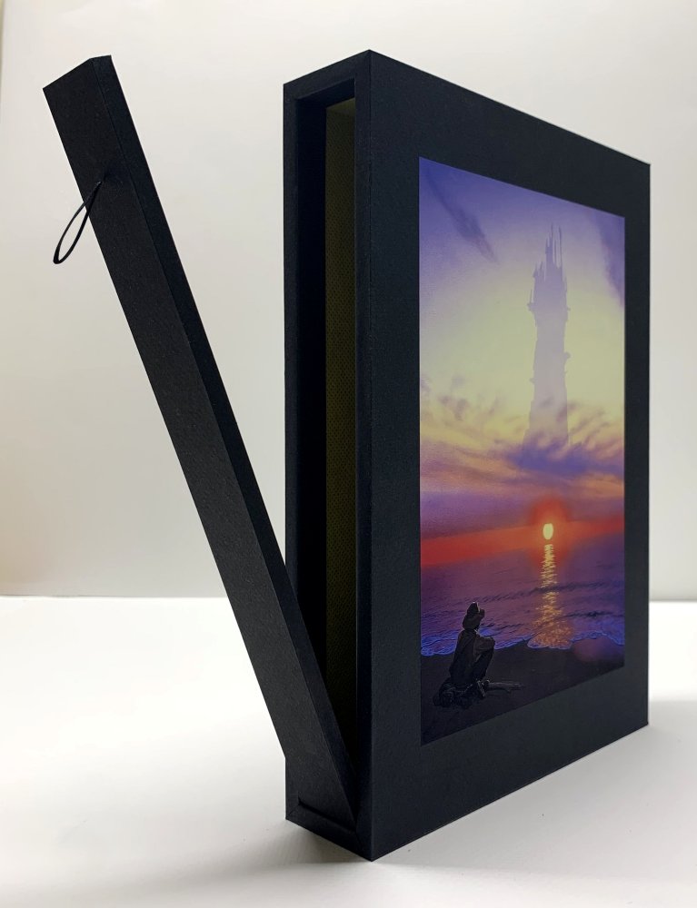 CUSTOM SLIPCASE for Stephen King - The Gunslinger - 1st Edition / 1st Printing (Rear Panel & Jacket Art)