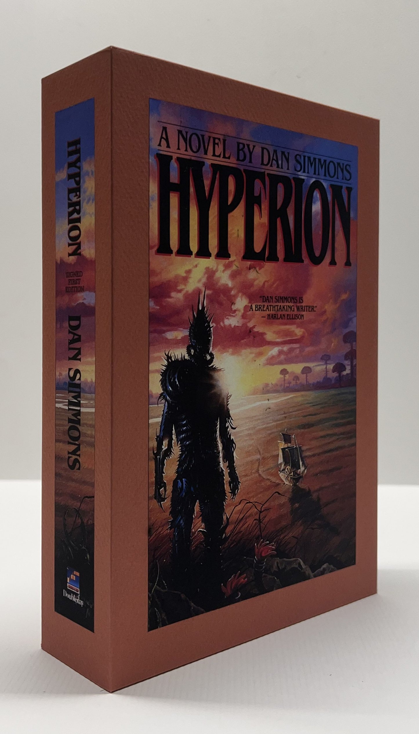 CUSTOM SLIPCASE for - Dan Simmons - HYPERION - 1st Edition / 1st Printing