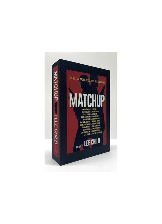 CUSTOM SLIPCASE for - Edited by Lee Child - Match Up - 1st Edition / 1st Printing