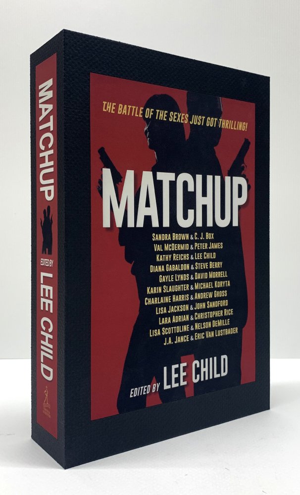 CUSTOM SLIPCASE for - Edited by Lee Child - Match Up - 1st Edition / 1st Printing