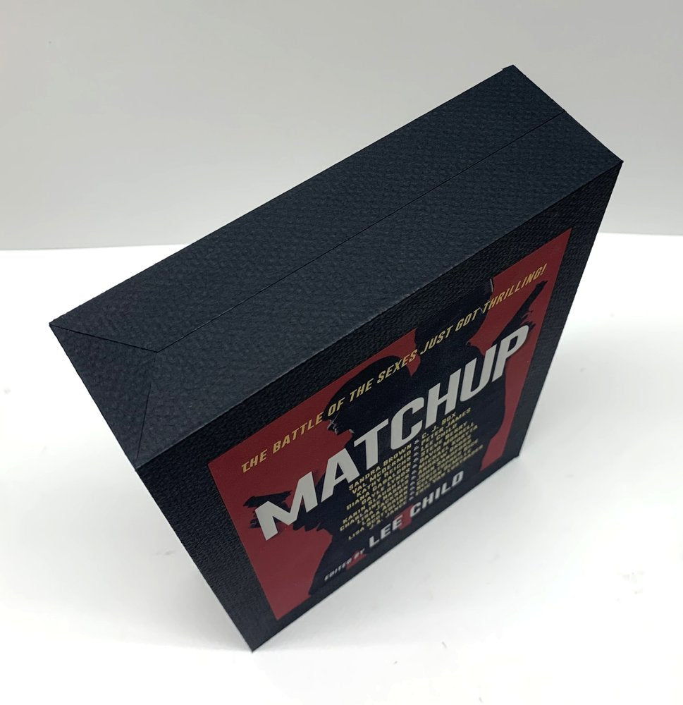 CUSTOM SLIPCASE for - Edited by Lee Child - Match Up - 1st Edition / 1st Printing